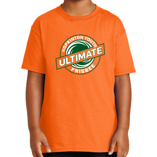 New Logo - Youth Ultra Cotton ® 100% Cotton T Shirt Thumbnail